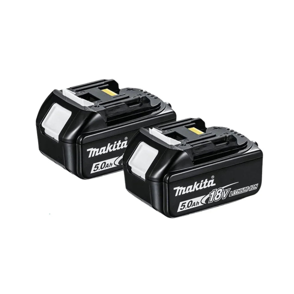 Powerful Makita LXT DUB184Z Cordless Blower + 2× 5.0Ah Batteries Bundle