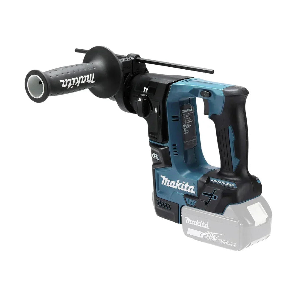 Makita Rotary Hammer Set – 18V LXT Brushless Unit with Twin 5.0Ah Battery Pack