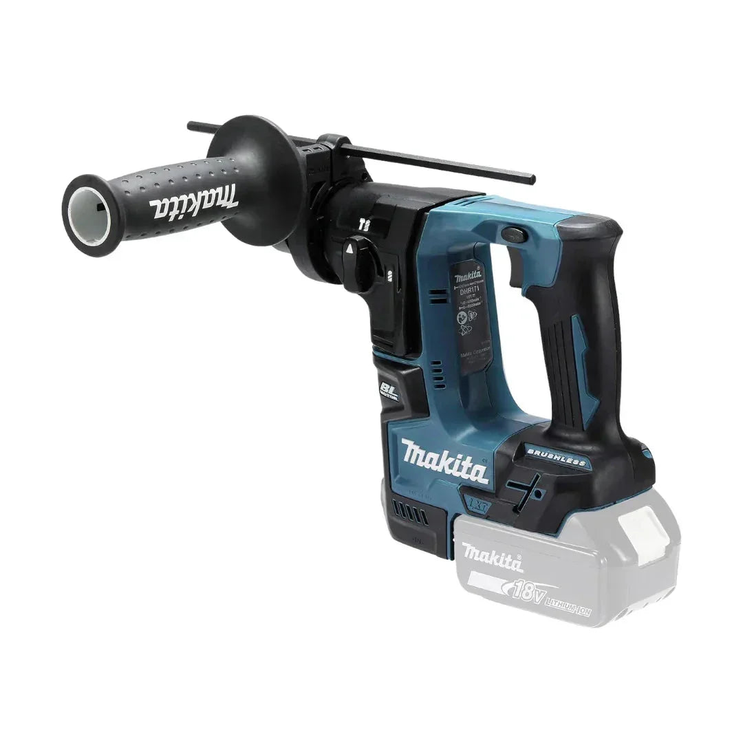 Makita Rotary Hammer Set – 18V LXT Brushless Unit with Twin 5.0Ah Battery Pack